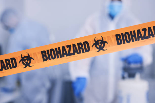 Professional Infectious Disease Decontamination technician working in Westwood, KY